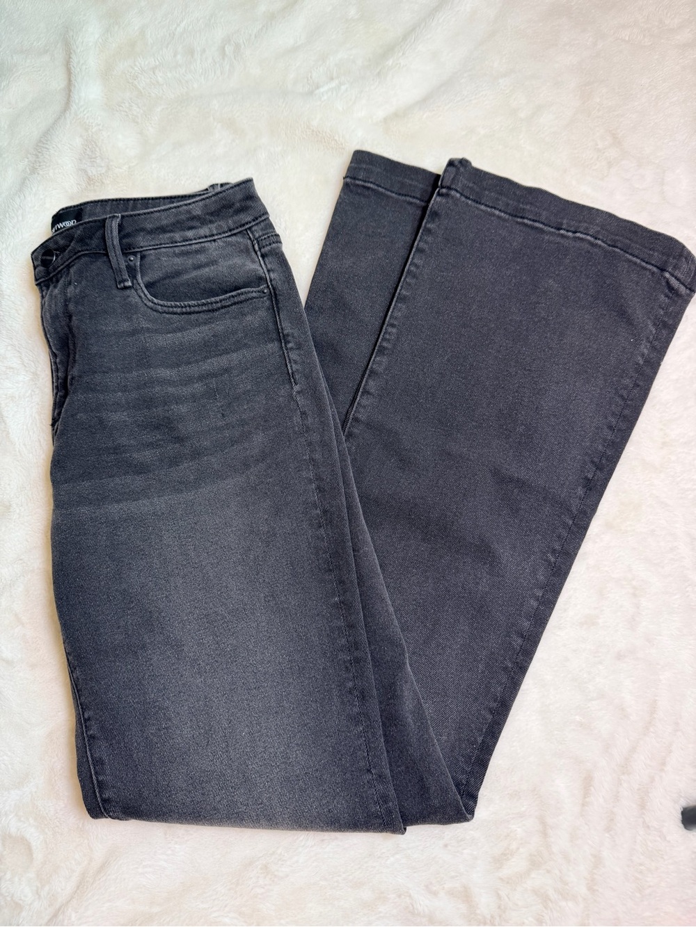 Driftwood Wyatt Mid-Rise Bootcut Black Wash Jeans Size 30